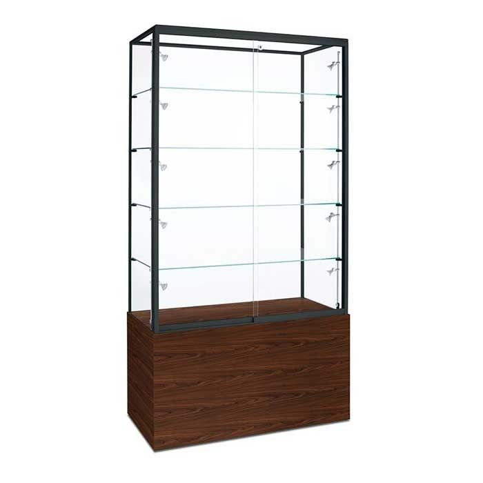 Glass top display case