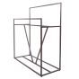 Demonstration of the WC2331 adjustable double bar rack showing height settings from 45 to 72 inches.