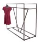 1-inch square tubing statuary bronze finish on the WC2331 boutique garment rack