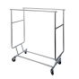 Double Rail Collapsible Rolling Rack