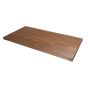 Wooden Shelf Topper for Double Rail Rack.