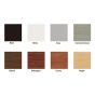 Standard Laminate Color Options - Black, White, Grey, "Concrete Groovz", Walnut, Mahogany, Cherry, Maple