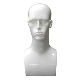 Male Mannequin Head - Gloss