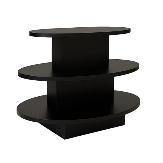 3 Tier Oval Display Table – Merchandising Made Easy Subastral