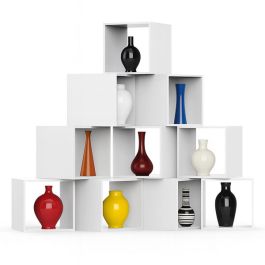 Stacking Display Cubes for Retail Merchandising Subastral