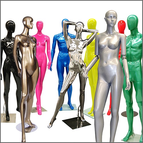 Colorful Mannequins