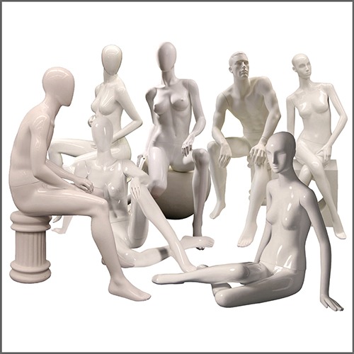 Sitting Mannequins